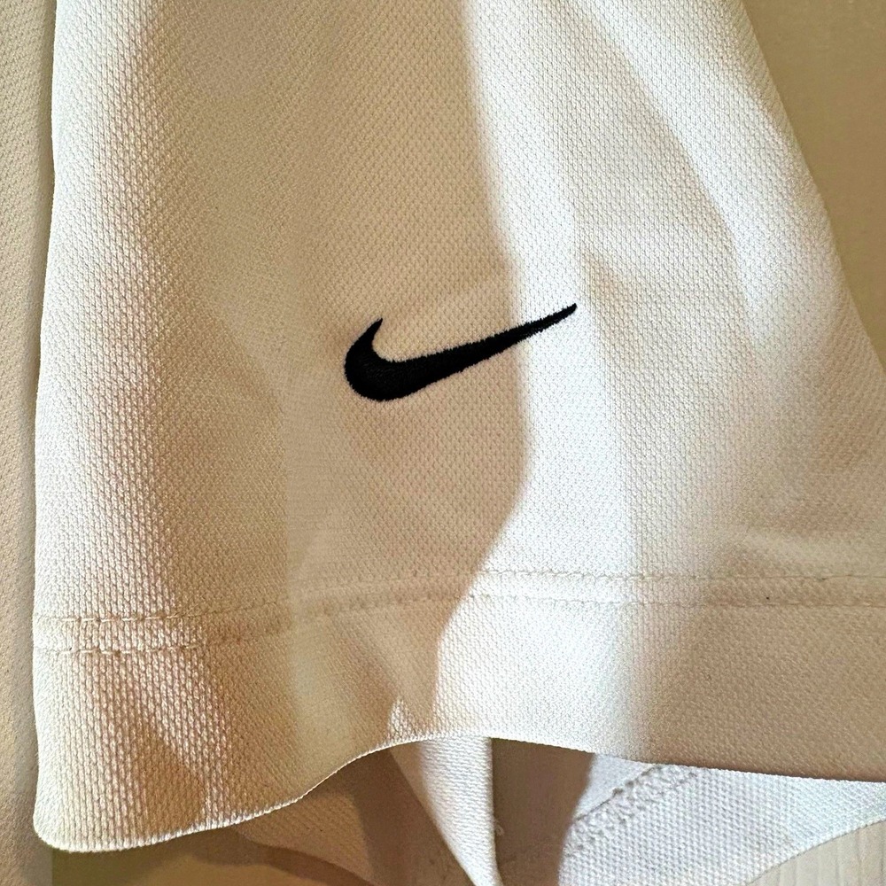 Nike Golf Dri-FIT Mens 2XL White Regular Fit Polyester Knit Polo 128898-100